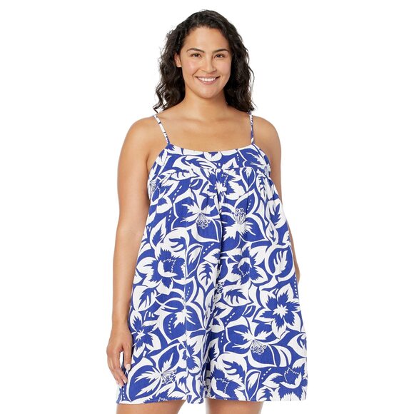 Madewell Other - Madewell Womens Tie Back Cover Up Romper Tropical Floral 2XS